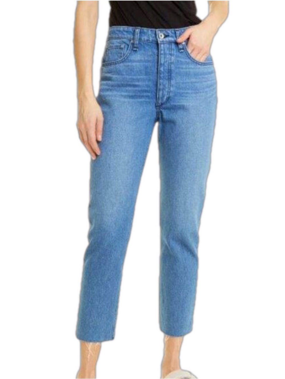 rag & bone Nina Ankle Cigarette Jeans Poppy Size 26